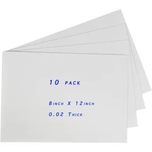Eco PVC White 0.48 (50 Sheets)