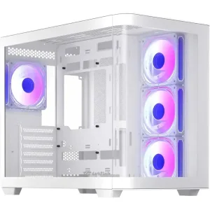 DarkFlash FT418 Gaming Casing (White)