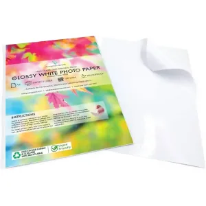 Eco Glossy Sticker A4 115 Grm (50 Sheets)