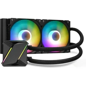 DarkFlash DC-240 Liquid CPU Cooler (Black)